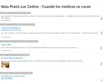 Tablet Screenshot of malapraxisloscedros.blogspot.com