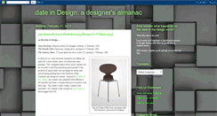 Desktop Screenshot of dateindesign.blogspot.com