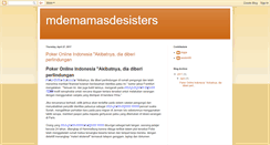 Desktop Screenshot of mdemamasdesisters.blogspot.com