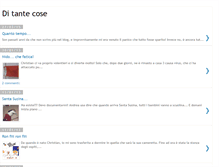 Tablet Screenshot of ditantecose.blogspot.com