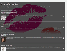 Tablet Screenshot of informacaofriends.blogspot.com