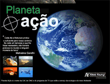 Tablet Screenshot of planetaacao.blogspot.com