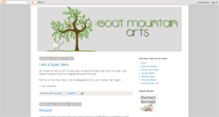 Desktop Screenshot of goatmountainarts.blogspot.com