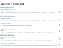 Tablet Screenshot of opportunityafrica2006.blogspot.com