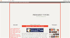 Desktop Screenshot of primarilyyours.blogspot.com