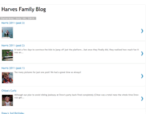 Tablet Screenshot of harvesfamily.blogspot.com