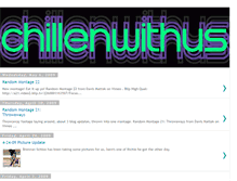 Tablet Screenshot of chillenwithus.blogspot.com