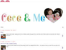 Tablet Screenshot of ceceandmemommy.blogspot.com