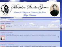 Tablet Screenshot of mosteirosantagema.blogspot.com