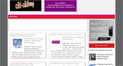 Desktop Screenshot of ciki-cikibung.blogspot.com