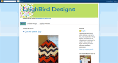 Desktop Screenshot of leighbirddesigns.blogspot.com