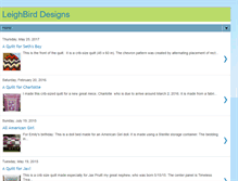 Tablet Screenshot of leighbirddesigns.blogspot.com