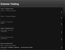 Tablet Screenshot of extreme-tickling.blogspot.com