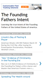 Mobile Screenshot of foundingfathersintent.blogspot.com