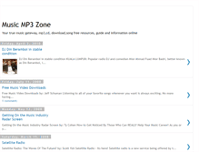 Tablet Screenshot of musicmp3zone.blogspot.com