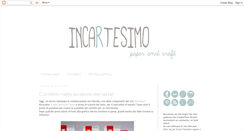 Desktop Screenshot of incartesimo.blogspot.com