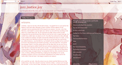 Desktop Screenshot of jazzjusticejoy.blogspot.com