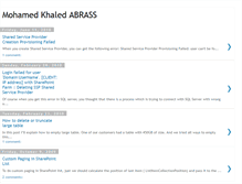 Tablet Screenshot of khaled-abrass.blogspot.com