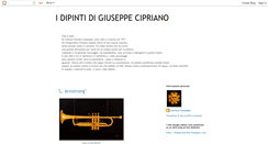 Desktop Screenshot of galleriadartecipriano.blogspot.com