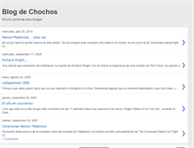 Tablet Screenshot of chochos.blogspot.com