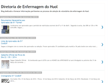 Tablet Screenshot of enfermagemhuol.blogspot.com