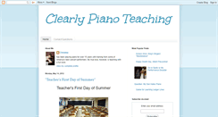 Desktop Screenshot of clearlypiano.blogspot.com