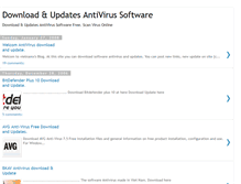 Tablet Screenshot of antivirusx.blogspot.com