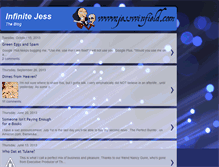 Tablet Screenshot of infinitejess.blogspot.com