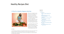 Desktop Screenshot of healthyrecipesdiet.blogspot.com