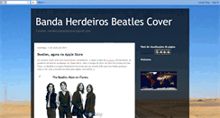 Desktop Screenshot of herdeirosbeatlescover.blogspot.com