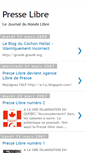Mobile Screenshot of librepresse.blogspot.com