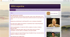 Desktop Screenshot of msiadeargentina.blogspot.com