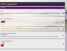 Tablet Screenshot of msiadeargentina.blogspot.com