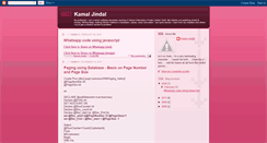 Desktop Screenshot of kamaljindal.blogspot.com