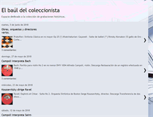 Tablet Screenshot of elbaulcoleccionista.blogspot.com