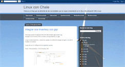 Desktop Screenshot of linuxconchale.blogspot.com