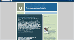 Desktop Screenshot of ferasdosdownloads.blogspot.com