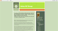 Desktop Screenshot of janusregroup.blogspot.com