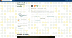 Desktop Screenshot of loreli-lacasademisabuelos.blogspot.com