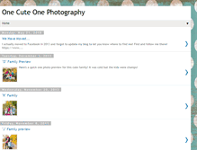 Tablet Screenshot of onecuteonephotography.blogspot.com