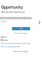 Mobile Screenshot of liveopportunity.blogspot.com