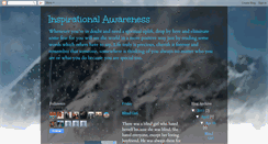 Desktop Screenshot of inspirationalawareness.blogspot.com