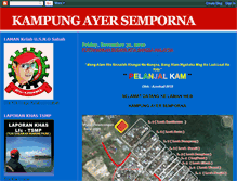 Tablet Screenshot of kampungairsemporna.blogspot.com