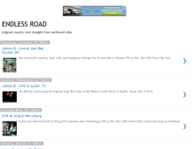 Tablet Screenshot of endlessroadrock.blogspot.com