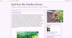 Desktop Screenshot of andsowmygardengrows.blogspot.com