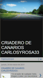 Mobile Screenshot of criaderodecanarioscarlosyrosa33.blogspot.com