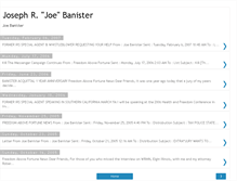 Tablet Screenshot of joebanister.blogspot.com