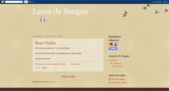 Desktop Screenshot of novelalacosdesangue.blogspot.com