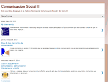 Tablet Screenshot of comunicaciondos.blogspot.com