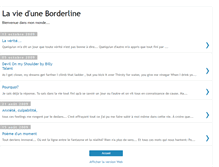 Tablet Screenshot of lavieduneborderline.blogspot.com